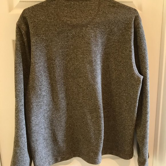 Van Heusen mens pullover sweater Size large 1/4 zip - Picture 6 of 6
